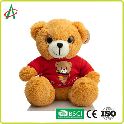 το βελούδο Teddy μπλουζών 28cm αντέχει για τα παιχνίδια μωρών δώρων διακοπών