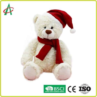 Το Huggable 25cm βελούδο Teddy αντέχει με τα Χριστούγεννα ΚΑΠ