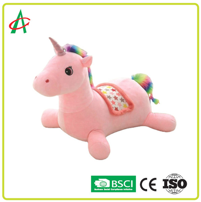 Ελεύθερα Washable μαξιλάρια παιχνιδιών βελούδου μονοκέρων BSCI BPA
