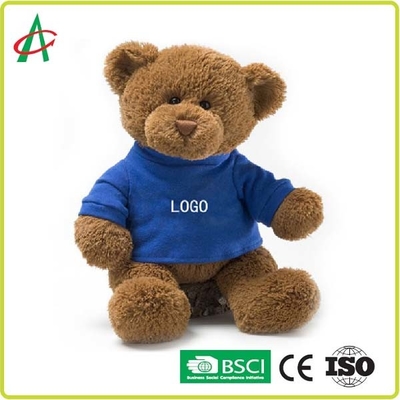 Το έξοχο μαλακό βελούδο Teddy ASTM αντέχει 15cm 20cm 25cm με το προσαρμοσμένο λογότυπο