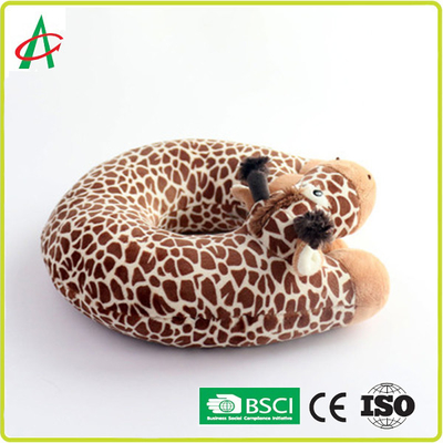 Angelber 30cm Giraffe μαξιλαριών λαιμών μορφής του U χαριτωμένα κινούμενα σχέδια για το ταξίδι