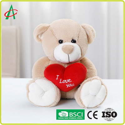 Το Angelber 33cm Teddy αντέχει ένα έξοχο μαλακό ασφαλές υλικό 100 καρδιών