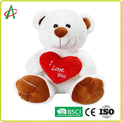 Το Angelber 33cm Teddy αντέχει ένα έξοχο μαλακό ασφαλές υλικό 100 καρδιών