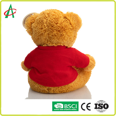 το βελούδο Teddy μπλουζών 28cm αντέχει για τα παιχνίδια μωρών δώρων διακοπών