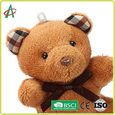 το βελούδο Teddy 8cm αντέχει Handcraft με το πιστοποιητικό μπρελόκ BSCI μετάλλων