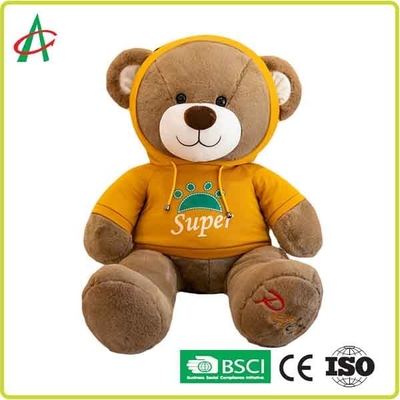 Το CE 30cm βελούδο Teddy αντέχει το ενισχυμένο ράψιμο με Hoodie