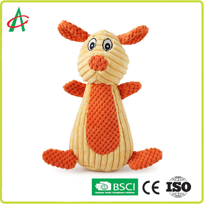Squeaky παιχνίδι βελούδου της Pet διασκέδασης, λαστιχωτά παιχνίδια σκυλιών βελούδου EN71