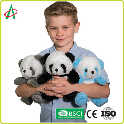 Συνήθεια ζωηρό για χάδια γεμισμένο η Panda ζώο 25cm ύψους